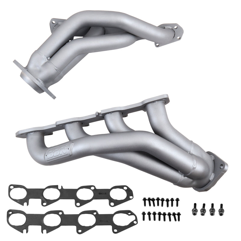 BBK 05-10 Dodge Hemi 6.1L Shorty Tuned Length Exhaust Headers - 1-7/8in Titanium Ceramic - B2B Diesel & Gas Service