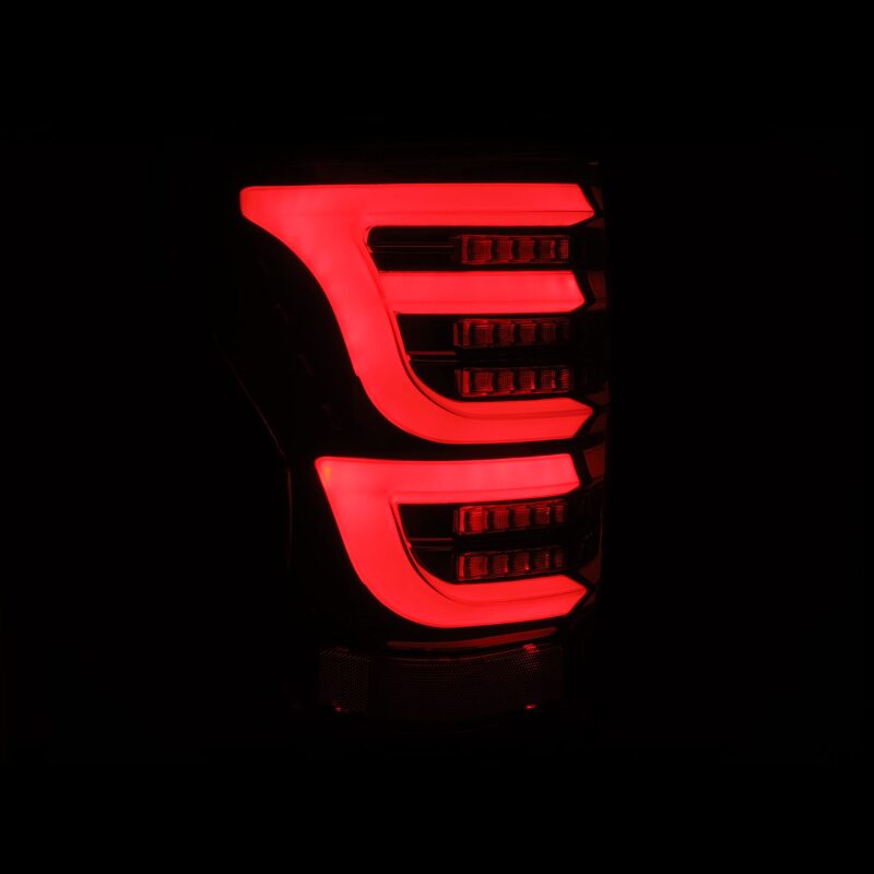 AlphaRex 07-13 Toyota Tundra LUXX-Series LED Tail Lights Alpha-Black - B2B Diesel & Gas Service