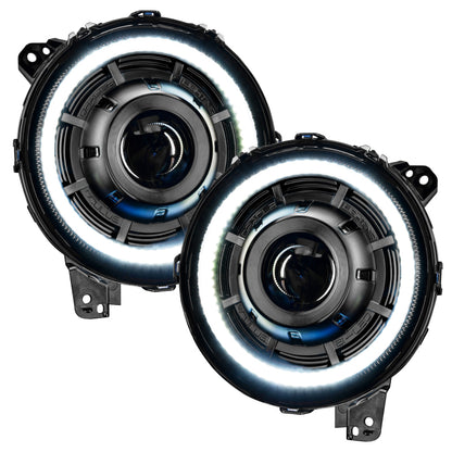 Oracle Jeep JL/Gladiator JT Oculus Bi-LED Projector Headlights - Amber/White Switchback - B2B Diesel & Gas Service
