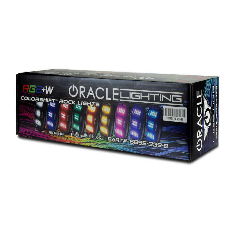 Oracle Underbody RGB+W Wheel Well Rock Light Kit - 8 PCS - ColorSHIFT - B2B Diesel & Gas Service