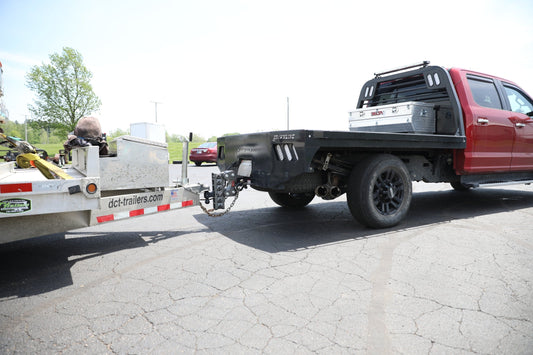 The BOSS TORSION-FLEX 2.5" Shank 5" Drop 1.7K TW 16K Hitch Dual-Ball Pintle Lock GH-1124 - B2B Diesel and Gas Service