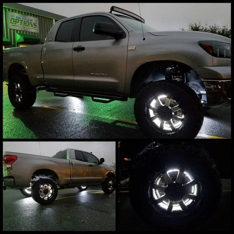 Oracle LED Illuminated Wheel Rings - Double LED - White - B2B Diesel & Gas Service