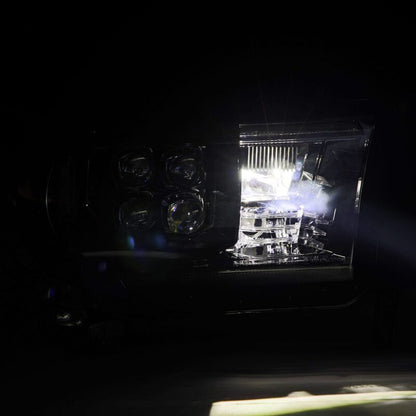 AlphaRex 07-13 Toyota Tundra NOVA LED Proj Headlights Alpha-Black w/Activ Light/Seq Signal/DRL - B2B Diesel & Gas Service