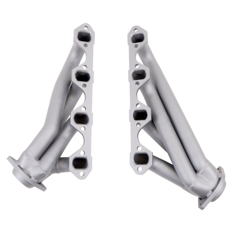 BBK 79-93 Mustang 351 Swap Shorty Unequal Length Exhaust Headers - 1-5/8 Titanium Ceramic - B2B Diesel & Gas Service