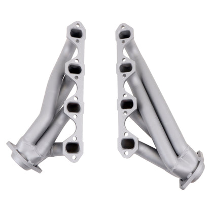 BBK 79-93 Mustang 351 Swap Shorty Unequal Length Exhaust Headers - 1-5/8 Titanium Ceramic - B2B Diesel & Gas Service
