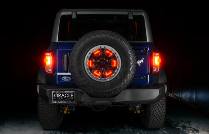 Oracle LED Illuminated Wheel Ring 3rd Brake Light - Red - B2B Diesel & Gas Service