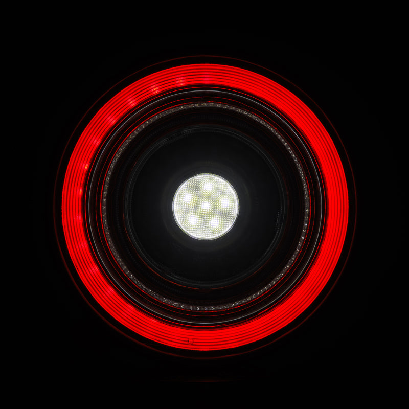AlphaRex 10-15 Ferrari 458 NOVA-Series Prismatic LED Tail Lights Red Clear - B2B Diesel & Gas Service