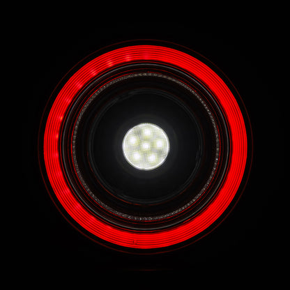 AlphaRex 10-15 Ferrari 458 NOVA-Series Prismatic LED Tail Lights Red Clear - B2B Diesel & Gas Service