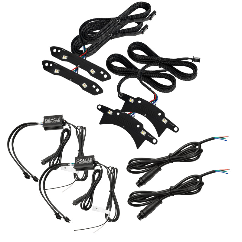 Oracle 15-21 Dodge Challenger RGB+W Headlight DRL Upgrade Kit - ColorSHIFT+W - B2B Diesel & Gas Service