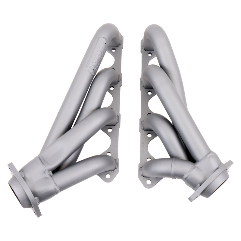 BBK 79-93 Mustang 351 Swap Shorty Unequal Length Exhaust Headers - 1-5/8 Titanium Ceramic - B2B Diesel & Gas Service