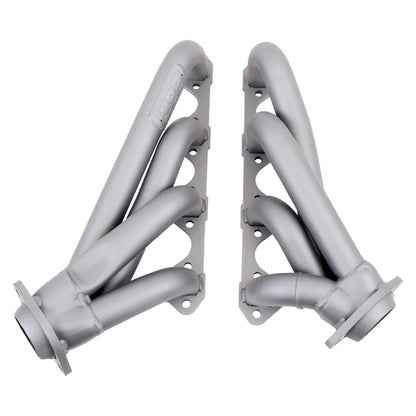 BBK 79-93 Mustang 351 Swap Shorty Unequal Length Exhaust Headers - 1-5/8 Titanium Ceramic - B2B Diesel & Gas Service