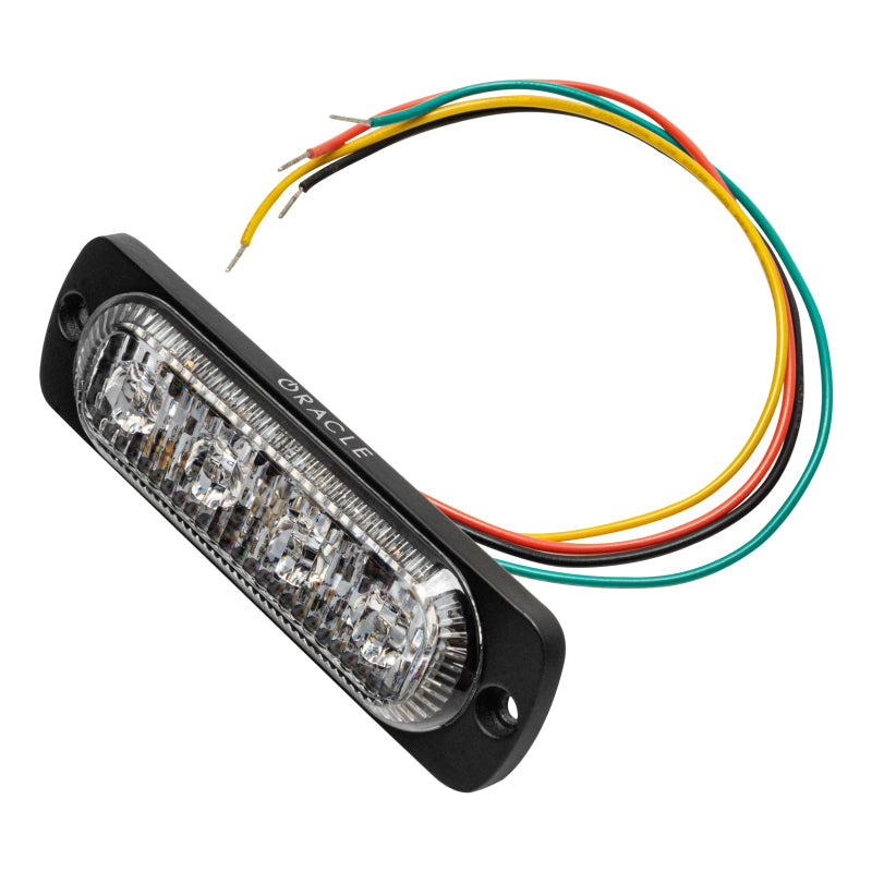 Oracle 4 LED Slim Strobe - Amber - B2B Diesel & Gas Service