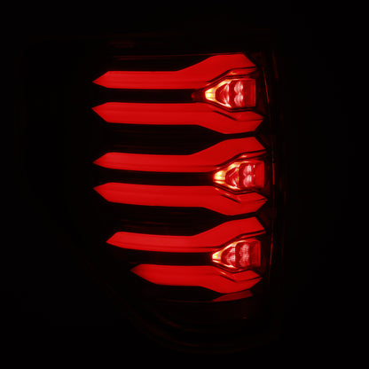 AlphaRex 09-14 Ford F150 LUXX LED Taillights - AlphaBlack Housing - B2B Diesel & Gas Service