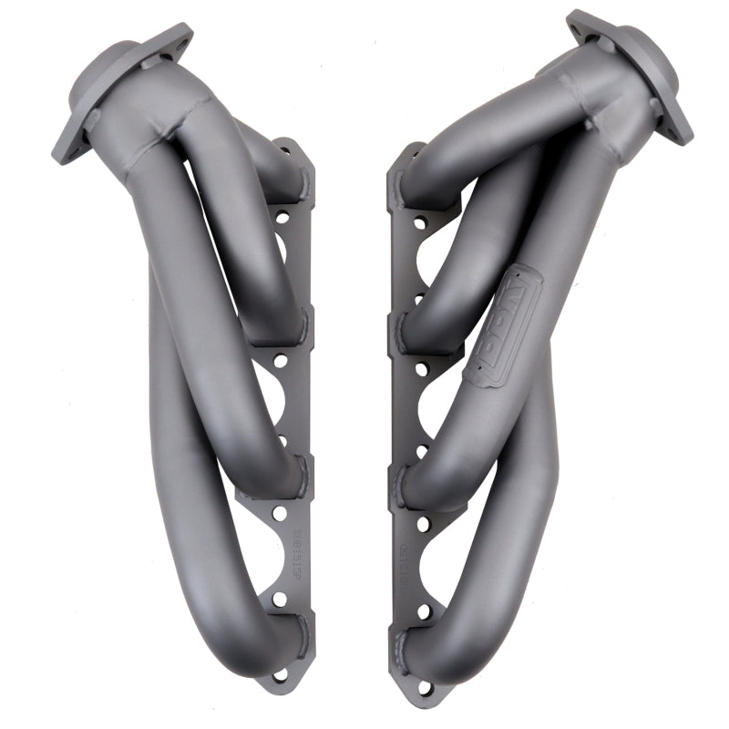 BBK 79-93 Mustang 5.0 Shorty Unequal Length Exhaust Headers - 1-5/8 Titanium Ceramic - B2B Diesel & Gas Service
