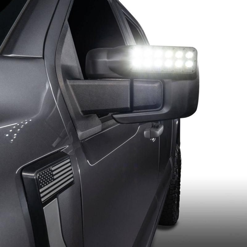Oracle 21-25 Ford F150 LED Off-Road Side Mirror Ditch Lights - White LED - B2B Diesel & Gas Service