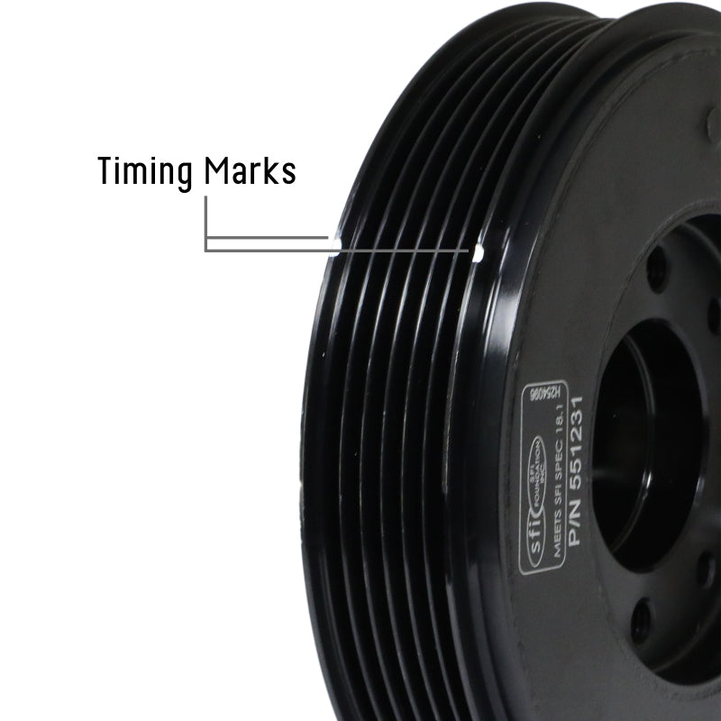 Fluidampr 08.5+ VW Golf TSi/08-13.5 Passat TSi/08.5+ Audi TT TSi Steel Internally Balanced Damper - B2B Diesel & Gas Service