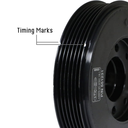 Fluidampr 08.5+ VW Golf TSi/08-13.5 Passat TSi/08.5+ Audi TT TSi Steel Internally Balanced Damper - B2B Diesel & Gas Service