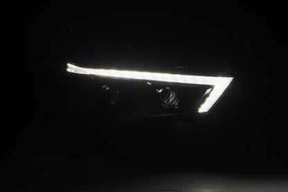 AlphaRex 14-20 Toyota 4Runner LUXX LED Proj Headlights Black w/Activ Light/Seq Signal/DRL - B2B Diesel & Gas Service