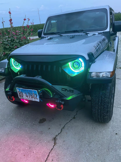 Oracle Oculus Bi-LED Projector Headlights for Jeep JL/Gladiator JT - w/ BC1 Controller - B2B Diesel & Gas Service