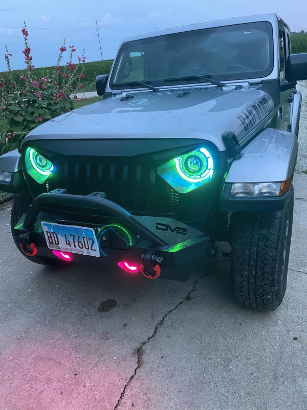 Oracle Oculus Bi-LED Projector Headlights for Jeep JL/Gladiator JT - w/ Simple Controller - B2B Diesel & Gas Service