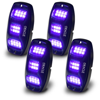 Oracle Underbody RGB+W Wheel Well Rock Light Kit - 4 PCS - ColorSHIFT - B2B Diesel & Gas Service