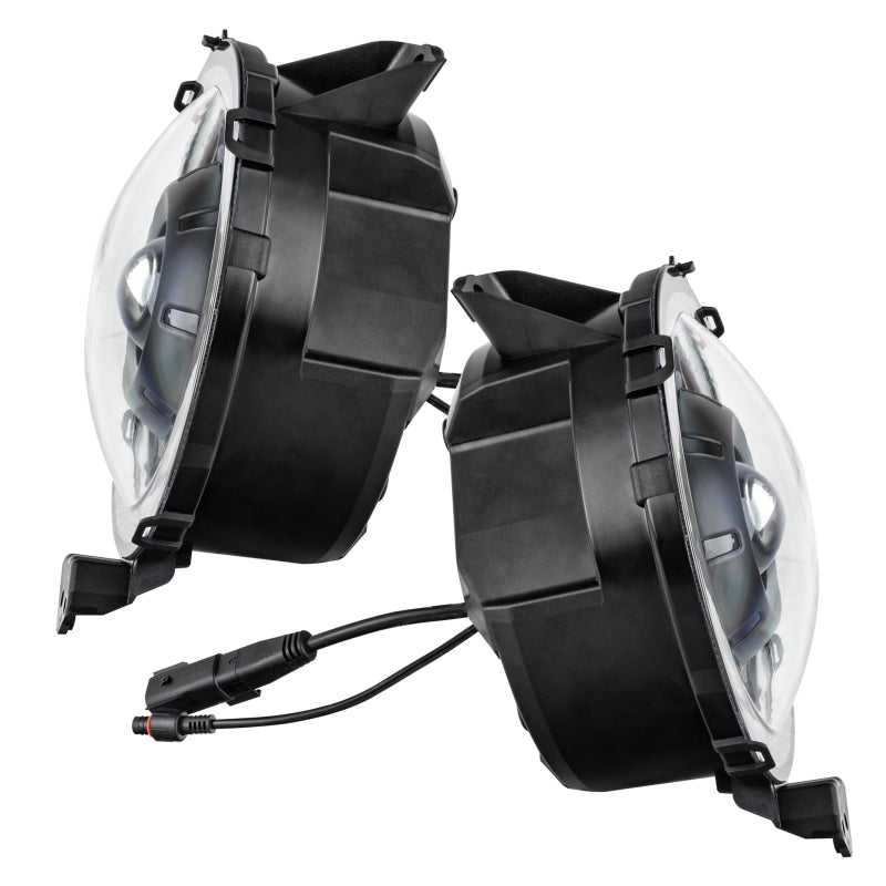 Oracle Jeep Wrangler JL Oculus Bi-LED Projector Headlights- Graphite Metallic - 5500K - B2B Diesel & Gas Service