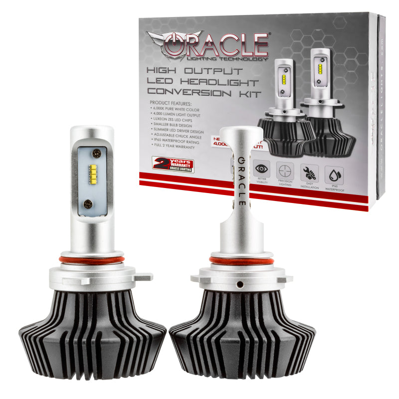 Oracle 9012 4000 Lumen LED Headlight Bulbs (Pair) - 6000K - B2B Diesel & Gas Service