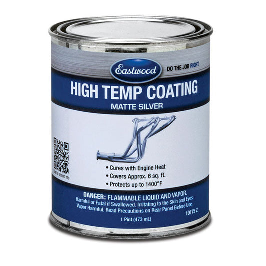 Eastwood Silver Hi-Temp Paint Pint 