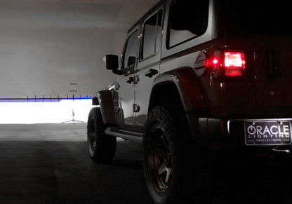 Oracle Jeep Wrangler JL Oculus Bi-LED Projector Headlights- Graphite Metallic - 5500K - B2B Diesel & Gas Service