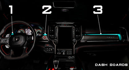 Oracle 19-22 RAM Complete Interior Ambient Lighting ColorSHIFT RGB Conversion Kit - B2B Diesel & Gas Service