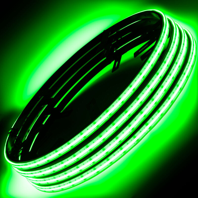 ORACLE Lighting LED Illuminated Wheel Rings 16.5in PLASMA ColorSHIFT w/BC2 Bluetooth Controller - B2B Diesel & Gas Service