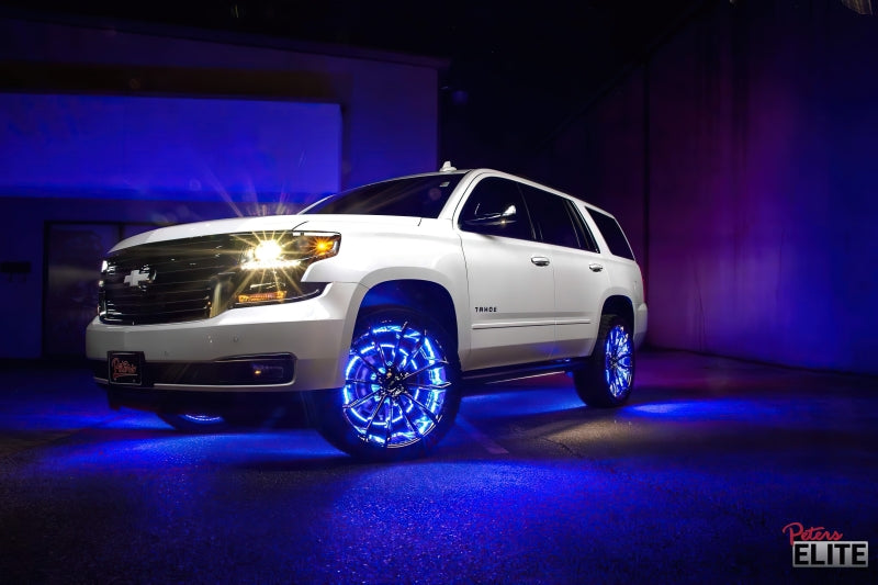 Oracle LED Illuminated Wheel Rings - ColorSHIFT No Remote - ColorSHIFT No Remote - B2B Diesel & Gas Service