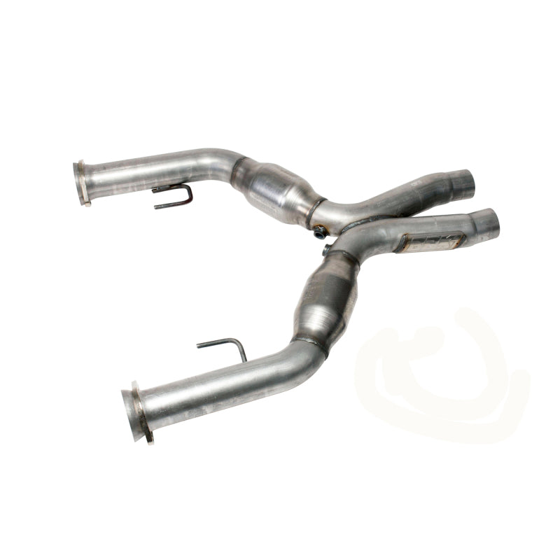 BBK 05-10 Mustang 4.6 Short Mid X Pipe With Catalytic Converters 2-3/4 For BBK Long Tube Headers - B2B Diesel & Gas Service
