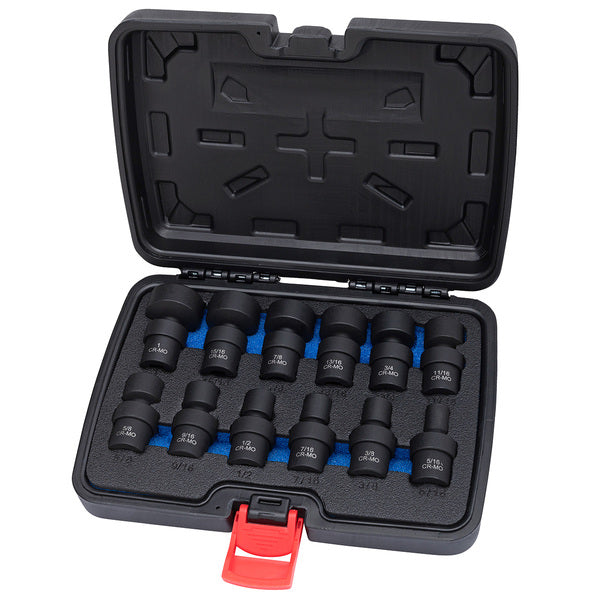 Eastwood 12pc 3/8 Inch SAE Impact Swivel Socket Set - B2B Diesel & Gas Service