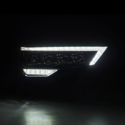 AlphaRex 14-22 Toyota 4Runner (2021 Req. Conv) NOVA LED Proj HL Blk w/Actv Light & Seq. Sig + SB DRL - B2B Diesel & Gas Service