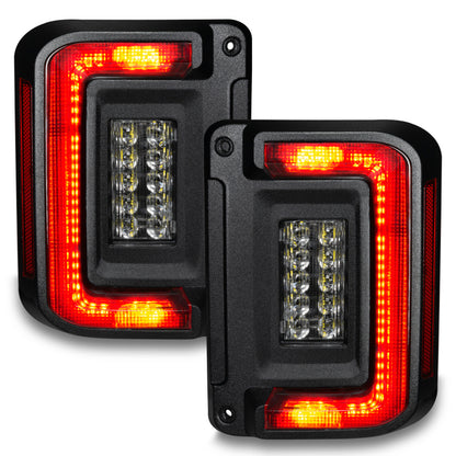 Oracle Lighting Jeep Wrangler JK Flush Mount LED Tail Lights - B2B Diesel & Gas Service