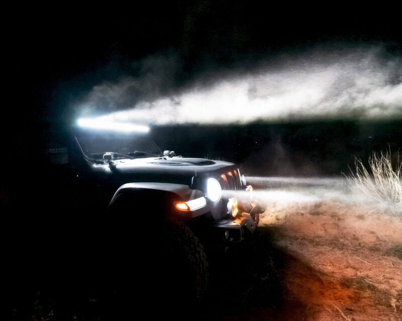 Oracle Jeep Wrangler JL/Gladiator JT Integrated Windshield LED Light Bar System - B2B Diesel & Gas Service
