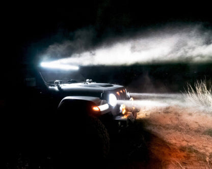 Oracle Jeep Wrangler JL/Gladiator JT Integrated Windshield LED Light Bar System - B2B Diesel & Gas Service