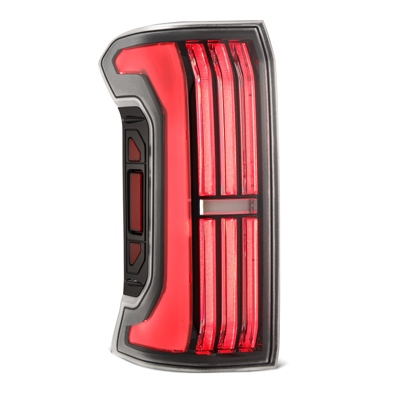 AlphaRex 24-25 Toyota Tacoma NOVA-Series LED Prismatic Tail Lights - Black - B2B Diesel & Gas Service
