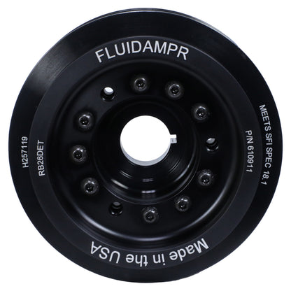 Fluidampr Nissan RB26DET Phase-2 BCNR33 GT-R / BNR-34 GT-R Steel Internally Balanced Damper - B2B Diesel & Gas Service