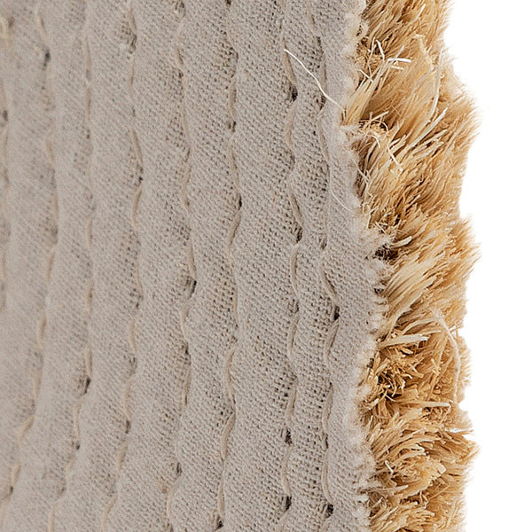 Buff Wheel 8 in Sisal 1/2 in Hole 