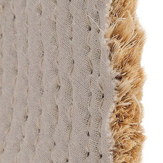 Buff Wheel 8 in Sisal 1/2 in Hole 
