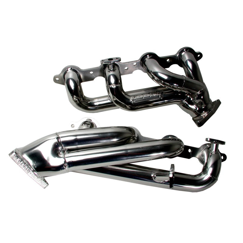 BBK 99-04 GM Truck SUV 4.8 5.3 Shorty Tuned Length Exhaust Headers - 1-3/4 Titanium Ceramic - B2B Diesel & Gas Service