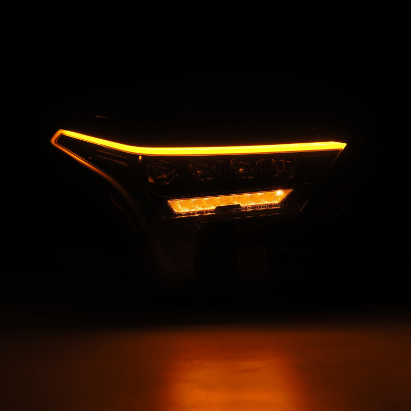 AlphaRex 22-23 Toyota Tundra NOVA-Series Headlights Alpha-Black w/Amber DRL - Req 810029 OR 810030 - B2B Diesel & Gas Service
