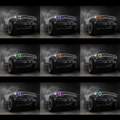 Oracle 2021+ Ford Bronco Oculus Bi-LED Projector Headlights - ColorSHIFT LED - B2B Diesel & Gas Service