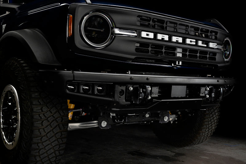 ORACLE Lighting 21-22 Ford Bronco Triple LED Fog Light Kit for Steel Bumper - White - B2B Diesel & Gas Service