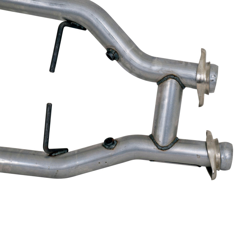 BBK 96-04 Mustang 4.6 GT / Cobra Short Mid H Pipe w Catalytic Converters 2-1/2 For Long Tube Headers - B2B Diesel & Gas Service
