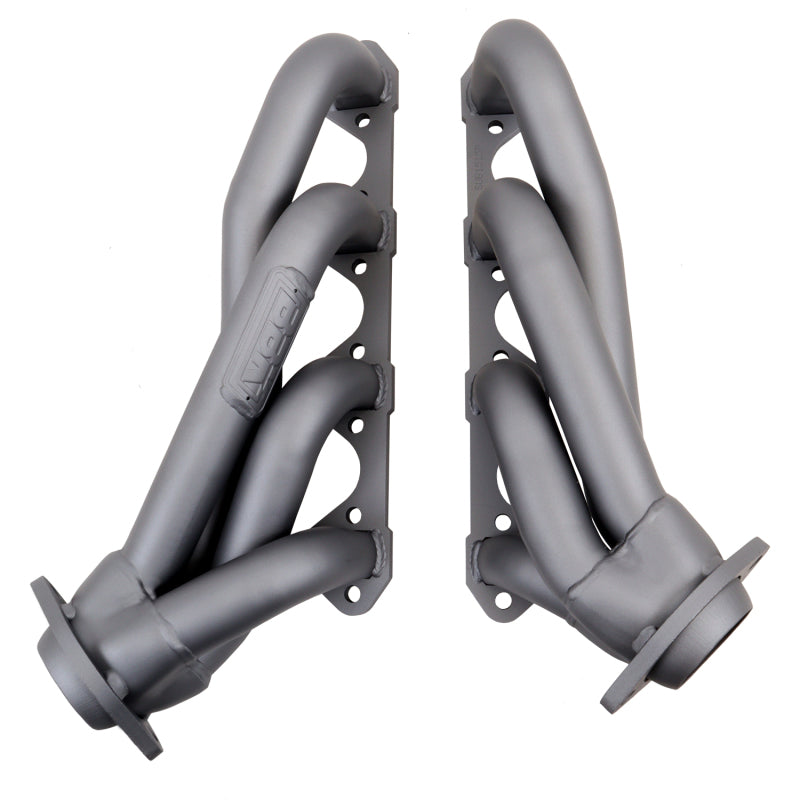 BBK 79-93 Mustang 5.0 Shorty Unequal Length Exhaust Headers - 1-5/8 Titanium Ceramic - B2B Diesel & Gas Service