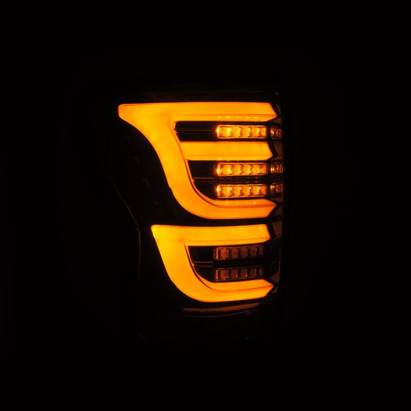 AlphaRex 07-13 Toyota Tundra LUXX-Series LED Tail Lights Alpha-Black - B2B Diesel & Gas Service