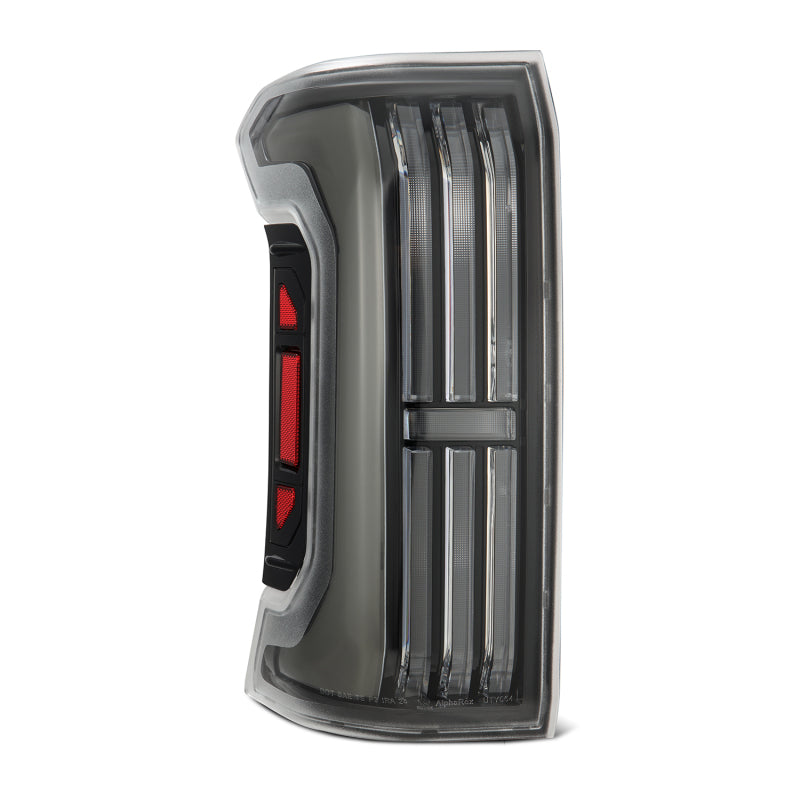 AlphaRex 24-25 Toyota Tacoma NOVA-Series LED Prismatic Tail Lights - Black - B2B Diesel & Gas Service